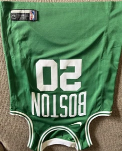 Nike Swingman Gordon Hayward # 20 Green Boston Celtics JERSEY Sz 44 Medium Dri - Picture 1 of 6