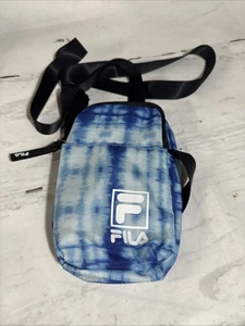 Fila Tie Dye Bolso de Hombro Bandolera Bolso Mini Fitness Deportes Informal Gimnasio Azul - Imagen 1 de 5