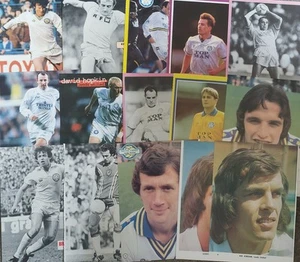 Leeds United Vintage Fußball Magazin Poster Ephemera Ausschnitte - Bild 1 von 2