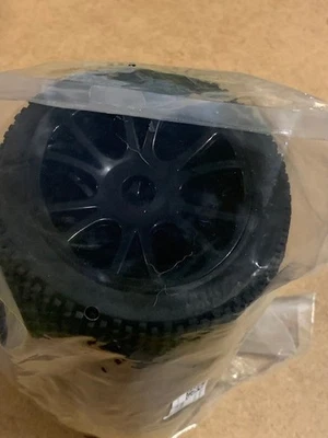 1/8 rc buggy wheels and tires, NEW!! Set of 4, Hobao, ofna, team associated losi - Image 1 of 3