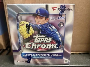 ✅ In Hand ✅ 2025 Topps Chrome FANATICS Exclusive Mega Box Topps Fractor Parallel - Picture 1 of 7