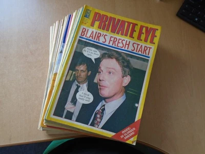 Private Eye - 27 different issues from between 2002 & 2003. See pics below. - Image 1 of 4