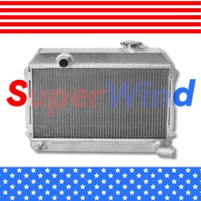 Radiador SuperWind para camioneta Datsun 620 1972-1973 1,6 L3 filas aluminio MT DPI487 Foto 1 de 4