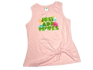 Neu mit Etikett Gr. S Disney rosa Tanktop Strand "Just Add Waves" leuchtend bunte Grafiken - Bild 1 von 4