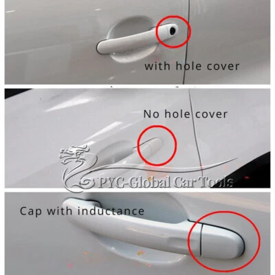 Tapa de cubierta de llave de manija de puerta del conductor para puerta delantera izquierda para VW Tiguan 2010-2017 Foto 1 de 4