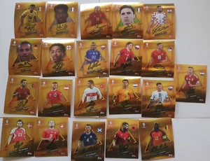 Topps Euro EM 2024 SP gold Sticker selten alle 21 mit Signatur Hammer Preis - Bild 1 von 1