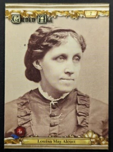 Louisa May Alcott Little Women Author 2022 History's Gilded Age Card #7 (NM) - Picture 1 of 2