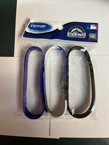 Colorado rockies 3-pack bracelets NEW SHIPS TODAY Cover
