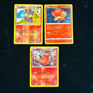 Pokémon TCG Bundle Mixed Stage Fire-Type Cards - Collectors Item - Picture 1 of 2