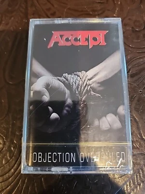 Accept Objection Overruled 1st Ed. 1993 CMC 62033 Heavy Metal Cassette Sealed - Image 1 of 4