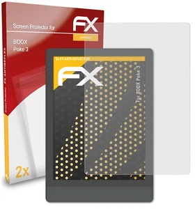 atFoliX 2x Displayschutzfolie für Onyx Boox Poke 3 matt & stoßfest - Bild 1 von 8