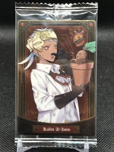 Kalim Al-Asim Disney Twisted-Wonderland Wafer Card BANDAI Made in JAPAN - Picture 1 of 12