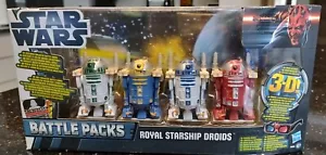 Star Wars Battle Packs Royal Starship Droids EPI Phantom Menace 2012 New Rare - Picture 1 of 8