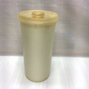 Tupperware Vintage rund 48 Unzen Behälter mit Deckel - Bild 1 von 5
