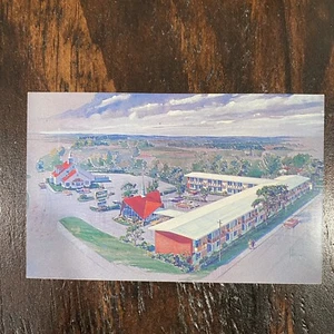 Howard Johnson’s Motor Lodge Portsmouth New Hampshire Postcard Unposted - Picture 1 of 2
