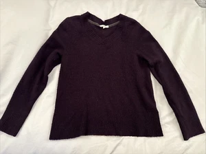 White Stuff Purple Wool Jumper 12 - Picture 1 of 4