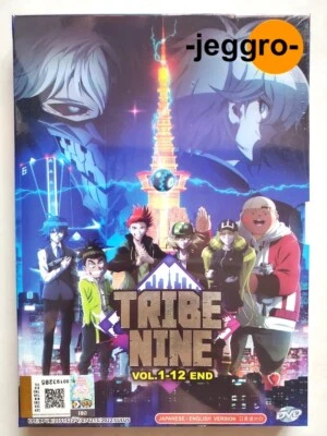 Anime DVD Tribe Nine Vol. 1-12 End ENGLISH VERSION & SUB All Region FREE SHIPPIN - Image 1 of 2