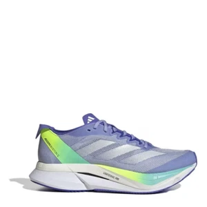 Adidas Herren blau & weiß Adizero Boston 12 Laufschuhe UK 9 BRANDNEU - Bild 1 von 5