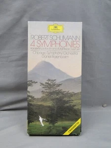 Robert Schumann 4 Symphonies Konzertstuck Deutsche Grammophon Cassette Set - Picture 1 of 7