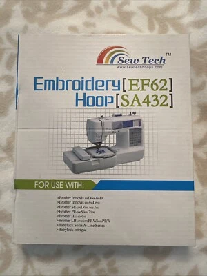 Sew Tech Embroidery Hoop for Brother Babylock EF62 SA432 NEW - Image 1 of 4
