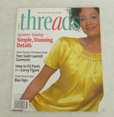 Taunton's Threads Magazine: For People Who Love to Sew (July 2009, Issue 143) - Image 1 of 4