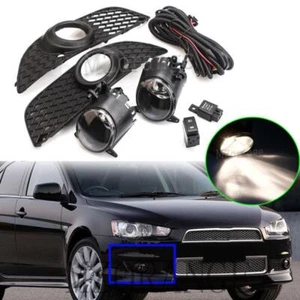 For Mitsubishi Lancer CJ CF CY CH Sedan 2007-13 Front Fog Light Lamp Wiring Kits - Picture 1 of 12