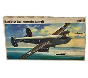 Frog 1/72 Shackleton Anti-Submarine Aircraft F172 Plastic Model Kit Box Vintage - Picture 1 of 13