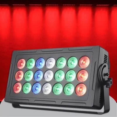 21x15W RGBW LED Strobe Stage Light Wash Flash Effect for DJ Horse Racing - Image 1 of 4