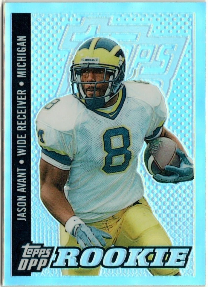 2006 Topps Draft Picks & Prospects Chrome Black Refractor Jason Avant Card #114 - Image 1 of 1