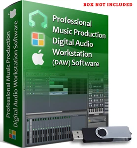 Pro Music Production-Beats-EDM-MultiTrack Audio Editing-Mixing-DAW Software-USB - Picture 1 of 7