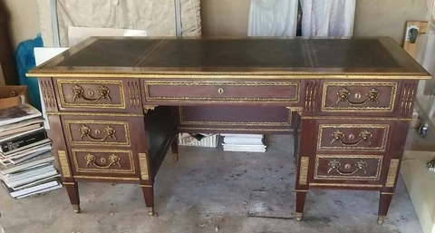Antique French Bronze Desk Kings  Designer #935008 Cover