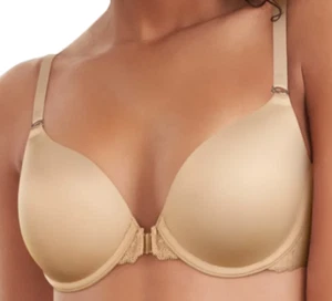 Maidenform BH Full Coverage One Fab Fit Lift T-Back Front Close Latte Lift $40 - Bild 1 von 3
