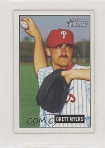 2005 Bowman Heritage Mini Brett Myers #3