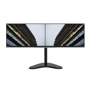 Dual Lenovo ThinkVision E24-28 24" IPS Monitor with Dual Arm Stand - Picture 1 of 3
