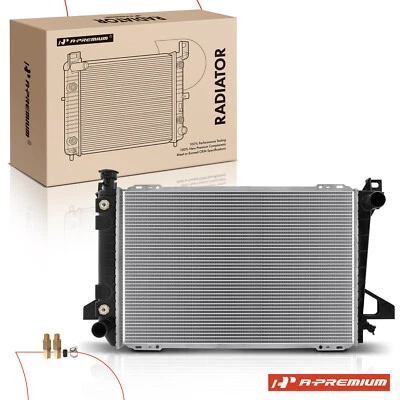 Новый алюминиевый радиатор для Ford Bronco F-150 1985-96 F-250 1985-97 F-350 1989-97 - Изображение 1 из 4