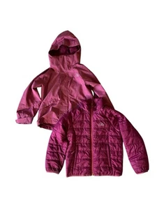 L.L.Bean Kids Purple All Season 3 In 1 Jacket Windbreaker Puffer Size Small (4) - Picture 1 of 22