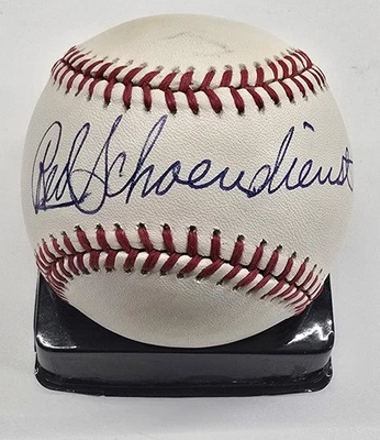 Red Schoendienst Cardinals Autograph ONL Baseball (B) Auto PSA (Clean) - Image 1 of 3