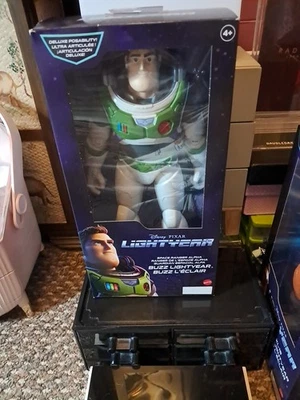 Disney Pixar Mattel Buzz Lightyear Space Ranger Alpha Action Figure - Brand New - Image 1 of 4