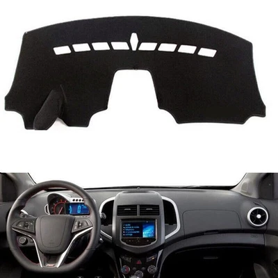 For Chevy Aveo 2012-2016 black Non-slip Dash Board Cover Mat Dashboard Carpet - Image 1 of 4