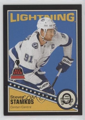 2019-20 O-Pee-Chee Retro Black /100 Steven Stamkos #219 - Image 1 of 2