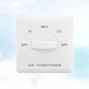 Thermische Kontrolle Fan-Coil-Steuerung Fan-Coil-Dreistufenregler - Afbeelding 1 van 11