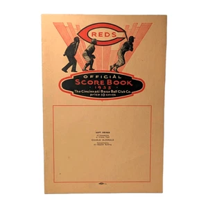 Rare 1935 Cincinnati Reds Major League Baseball History Score Program Booklet - Picture 1 of 7