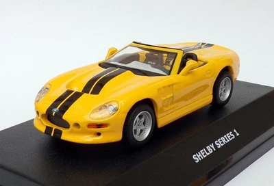 Maxi Car 1/43 Scale Model Car MX23520 - Shelby Series 1 - Yellow - Image 1 of 4