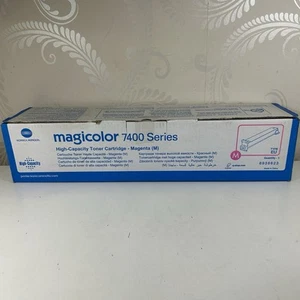 Cartucho de tóner original Konica Minolta 7400 7450 Series MAGENTA 8938623 tapa alta - Imagen 1 de 6