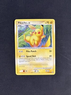 Pokémon TCG Pikachu Stormfront 70/100 Regular Common Non Holo - PLAYED - Image 1 of 4