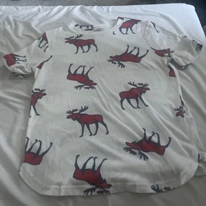 Boys' Abercrombie & Fitch Patterned T-Shirt 11-12 Years - Picture 1 of 2