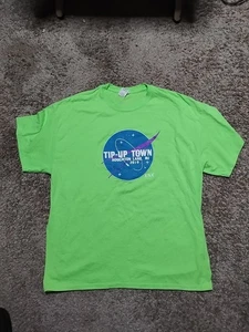  2019 Tip-Up Town Ice Fishing Snowmobile T-Shirt Size XL Nice! - Picture 1 of 2