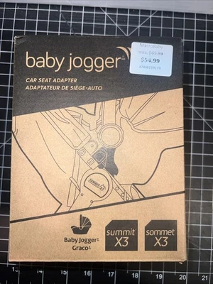 Adaptadores de asiento de coche Baby Jogger®/Graco® para cochecito Summit™ X3 Foto 1 de 2