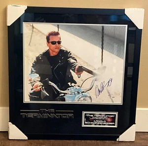 ARNOLD BLACKWARZZENEGGER FOTO FIRMADA EL TERMINATOR AUTÓGRAFO PSA ADN AUTÉNTICO - Imagen 1 de 13