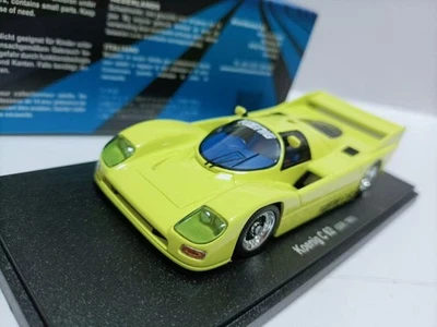 Autocult Avenue43 1/43 Porsche 962 Koenig C62 modelo de coche de resina amarilla Foto 1 de 4